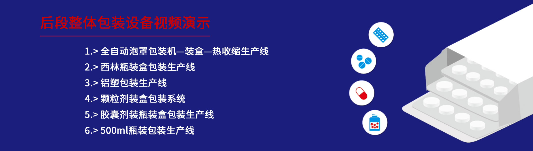 后段整體包裝設備視頻演示