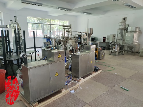 中南藥機｜“1+X”藥物制劑設備安裝調試：常德職業技術學院（二）